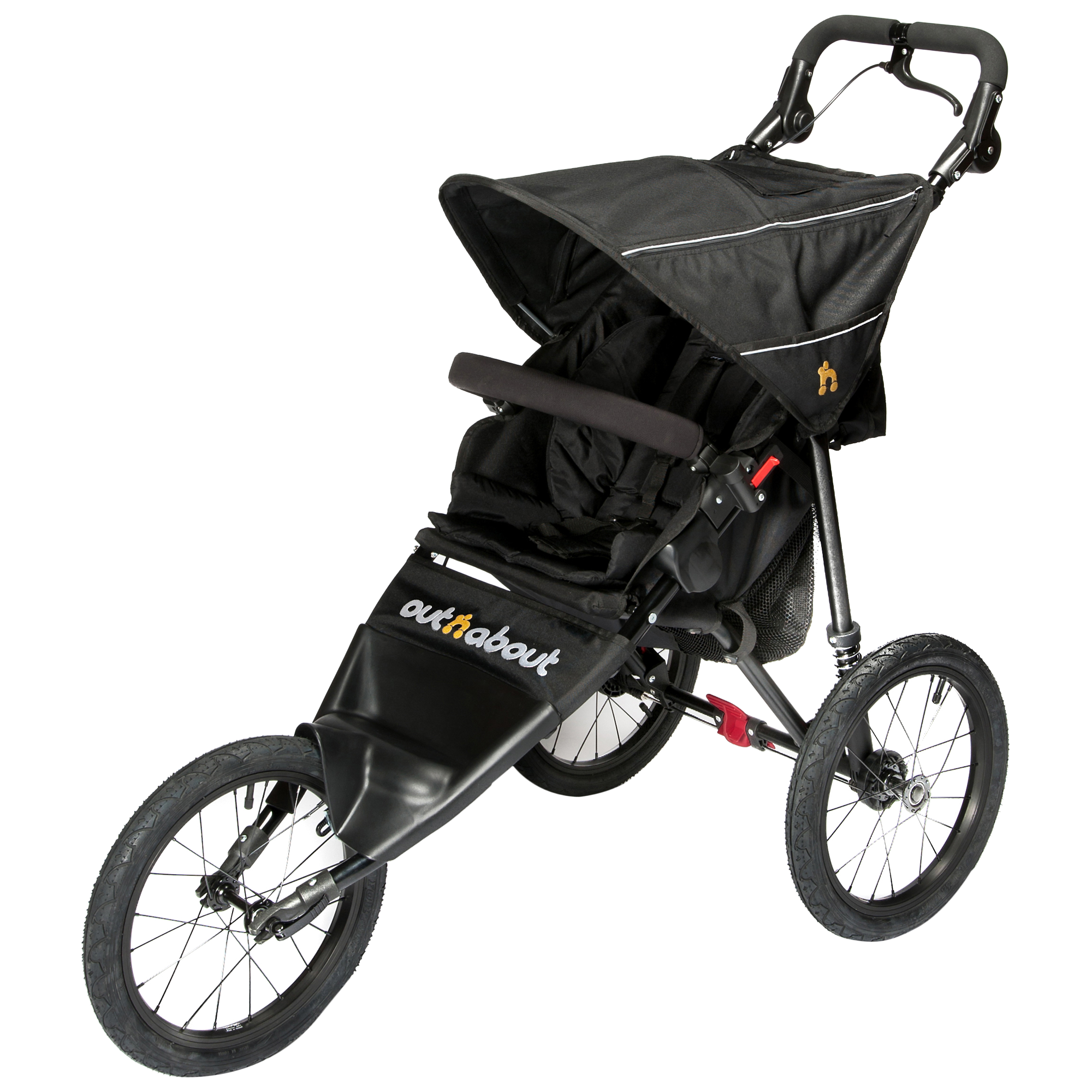 Out 'N' About Nipper Sport V4 Pushchair, Black