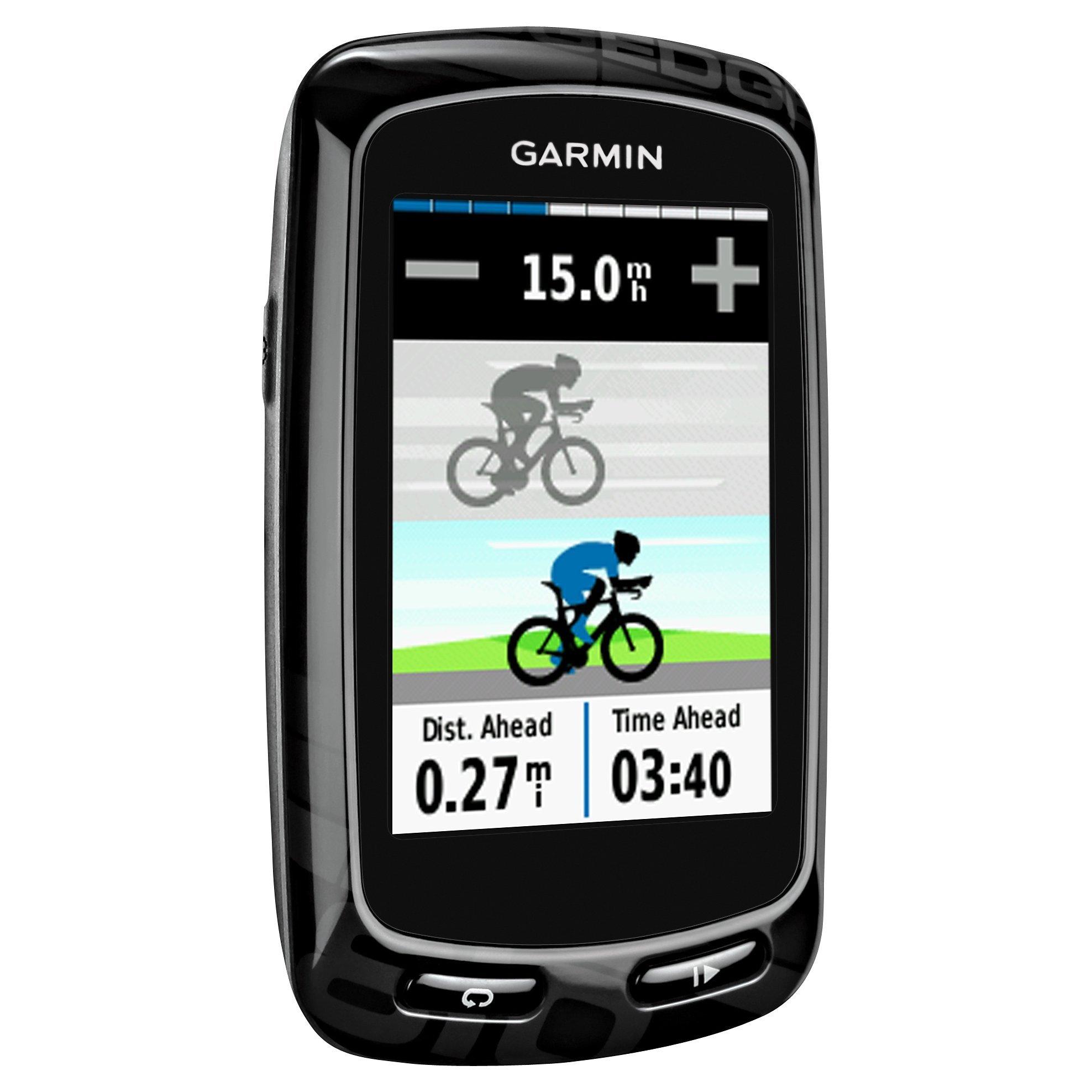 Garmin Edge 810 GPS Touchscreen Bike Computer Heart Rate Monitor Black