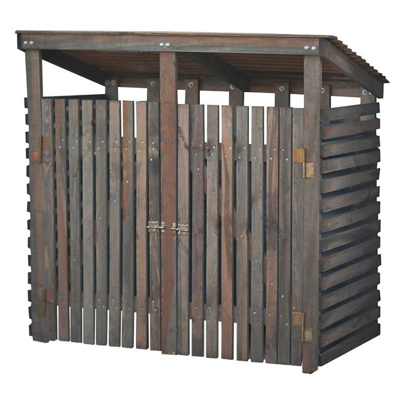 Garden Trading Double Wheelie Bin Cover, Natural