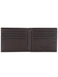 Ted Baker Anthonys Leather Bifold Wallet, Chocolate