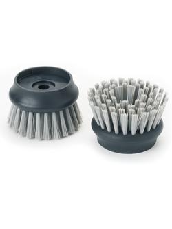 Joseph Joseph Palm Scrub Soap-Dispensing Washing-Up Brush - view 2, Grey