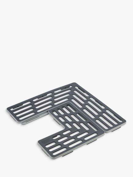 Joseph Joseph Sink Saver, Adjustable Sink Protector, Grey