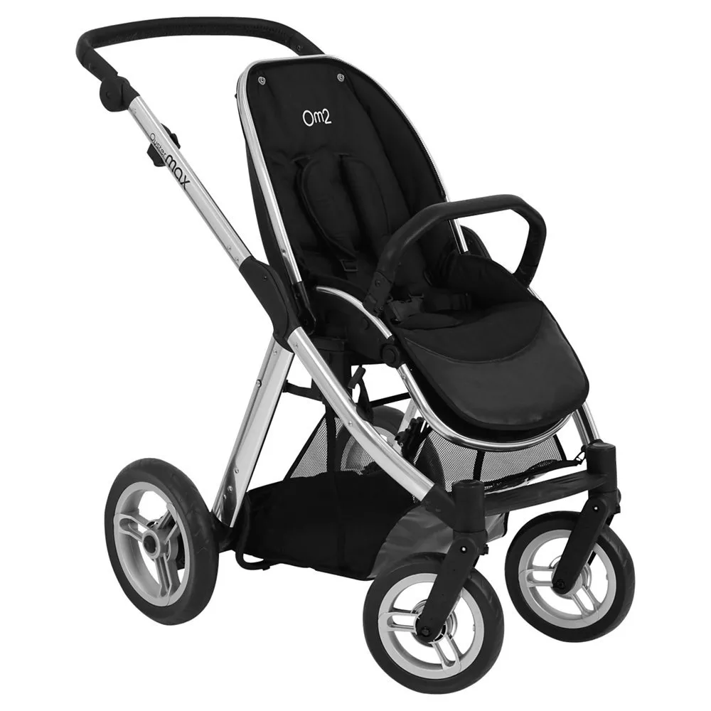 Babystyle Oyster Max Stroller Chassis and Seat Mirror Finish