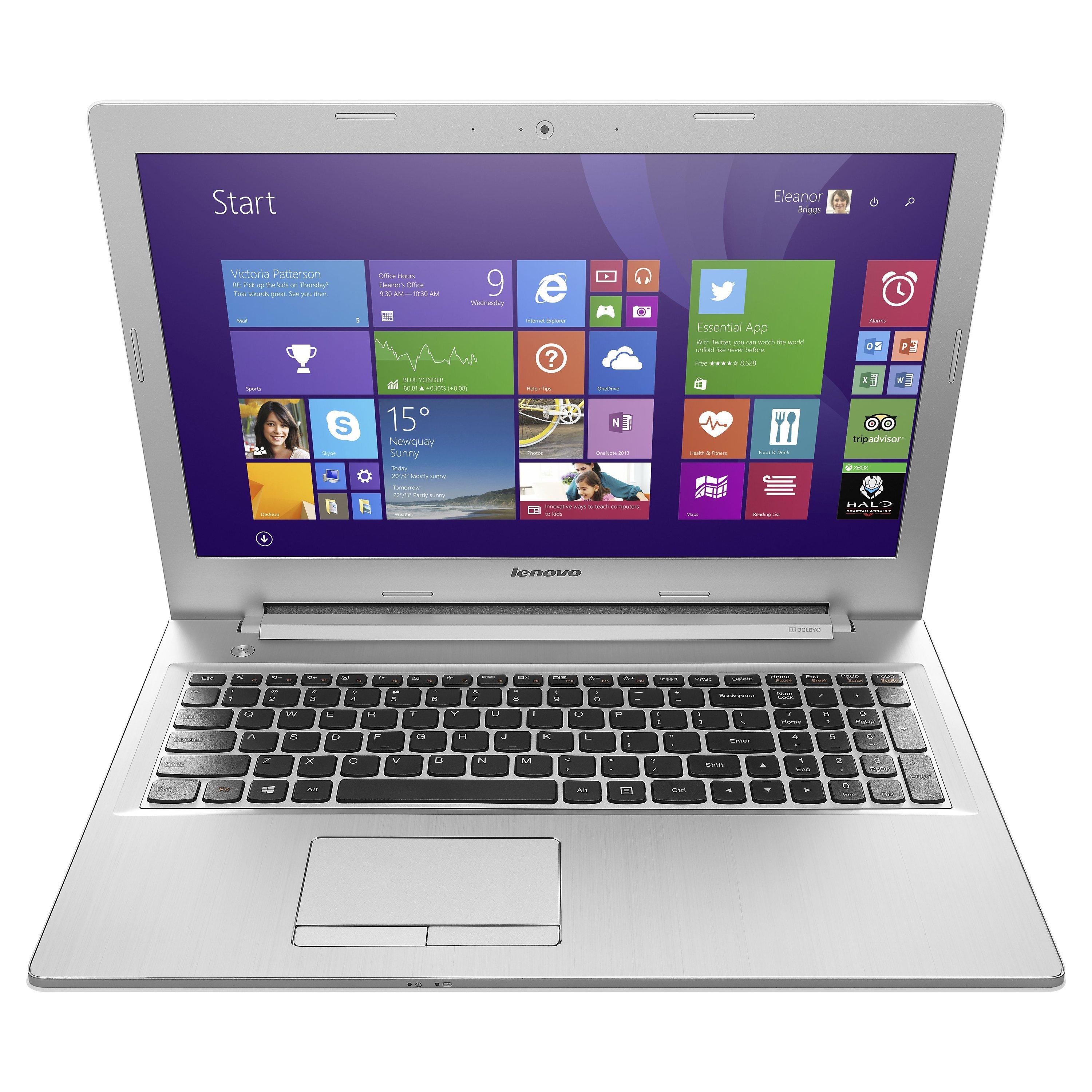 Lenovo Z50-70 Laptop, Intel Core i7, 8GB RAM, 1TB + 8GB SSHD, 15.6"