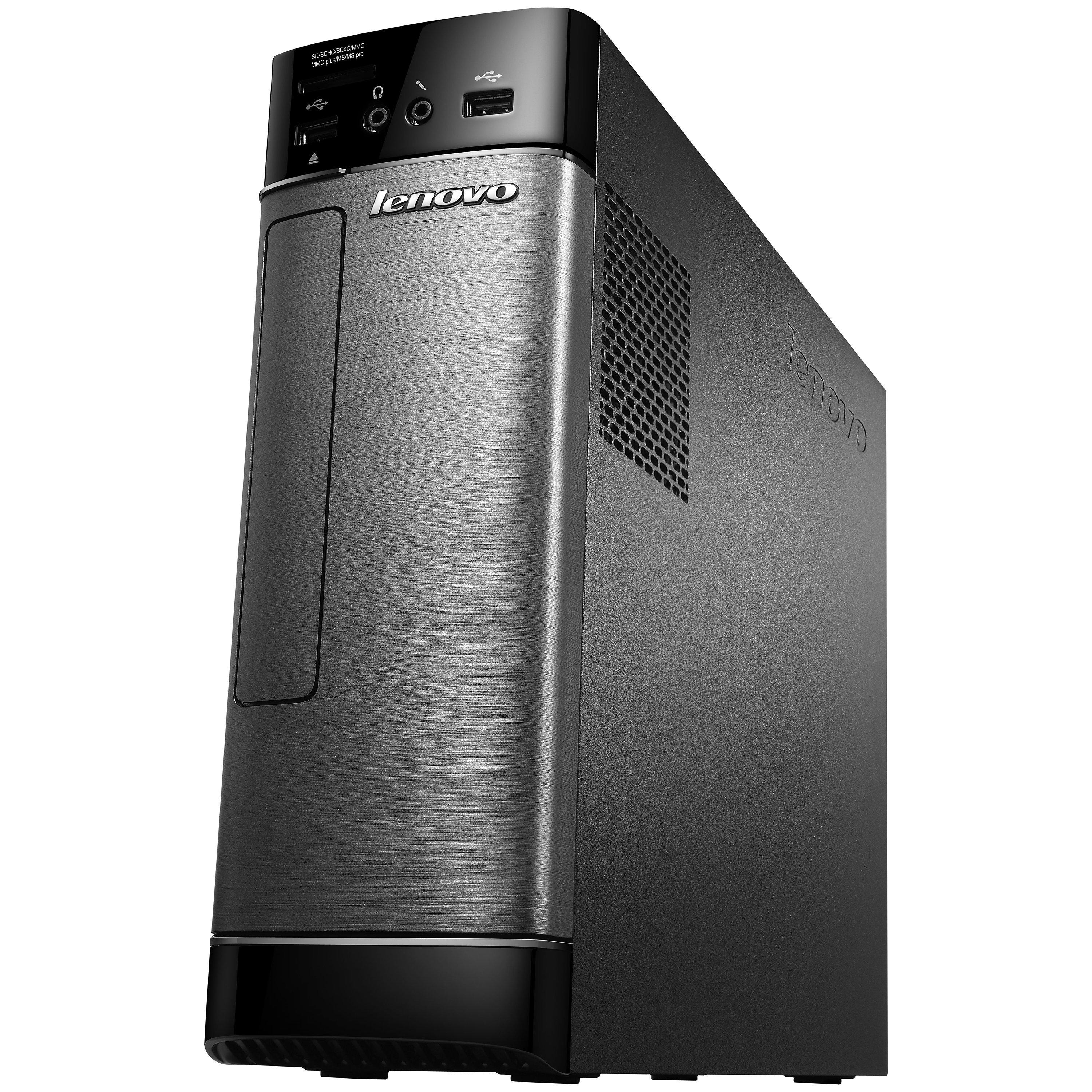 Lenovo H535s Desktop PC, AMD A10, 8GB RAM, 1TB, Black & Silver