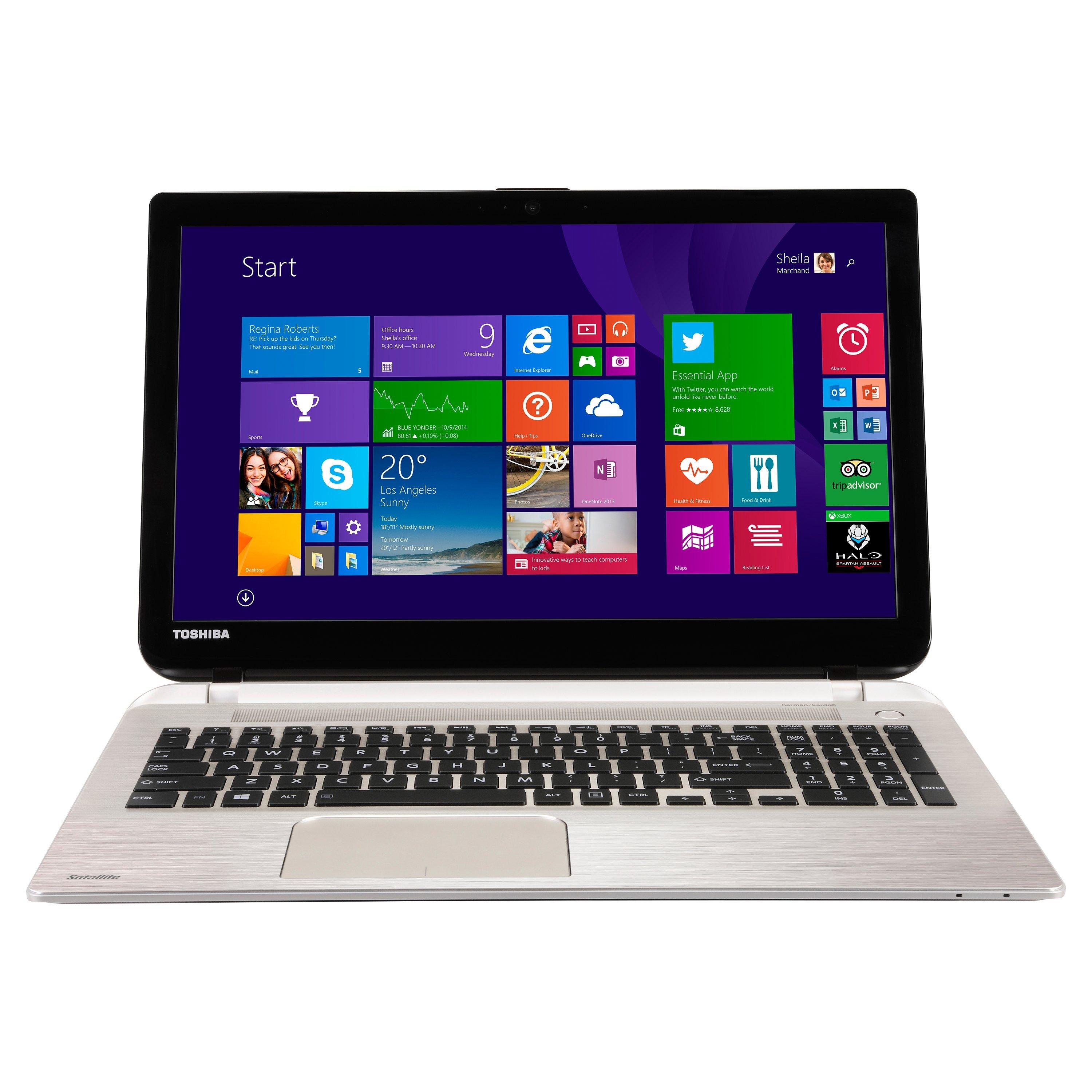 Toshiba Satellite S50-B-12Z Laptop, Intel Core i7, 8GB RAM, 1TB, 15.6", Silver
