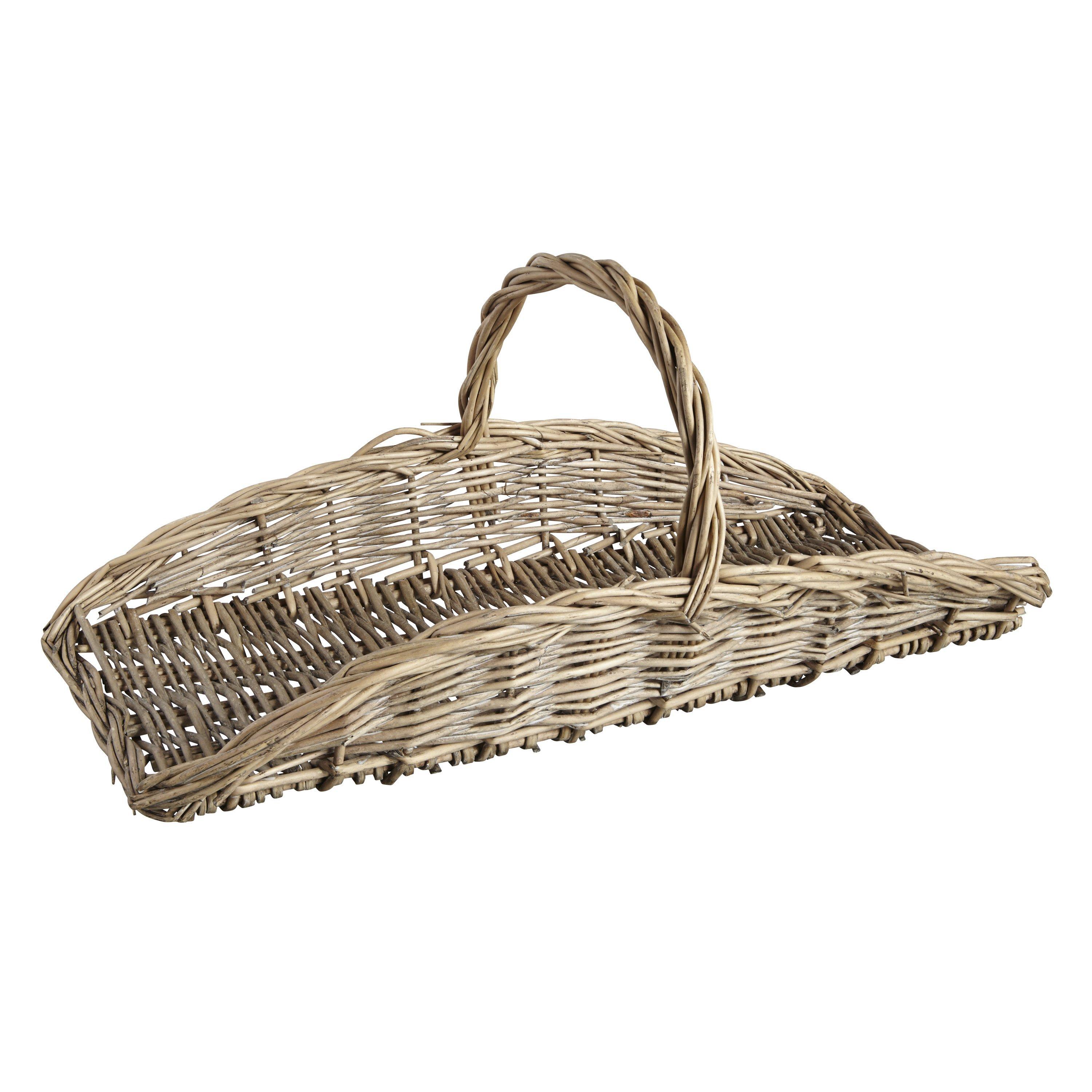 Fallen Fruits Willow Flower Trug Basket