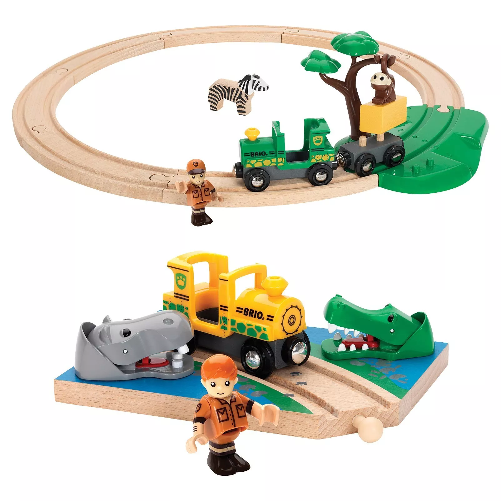 John Lewis Exclusive Brio Safari River Crossing Set