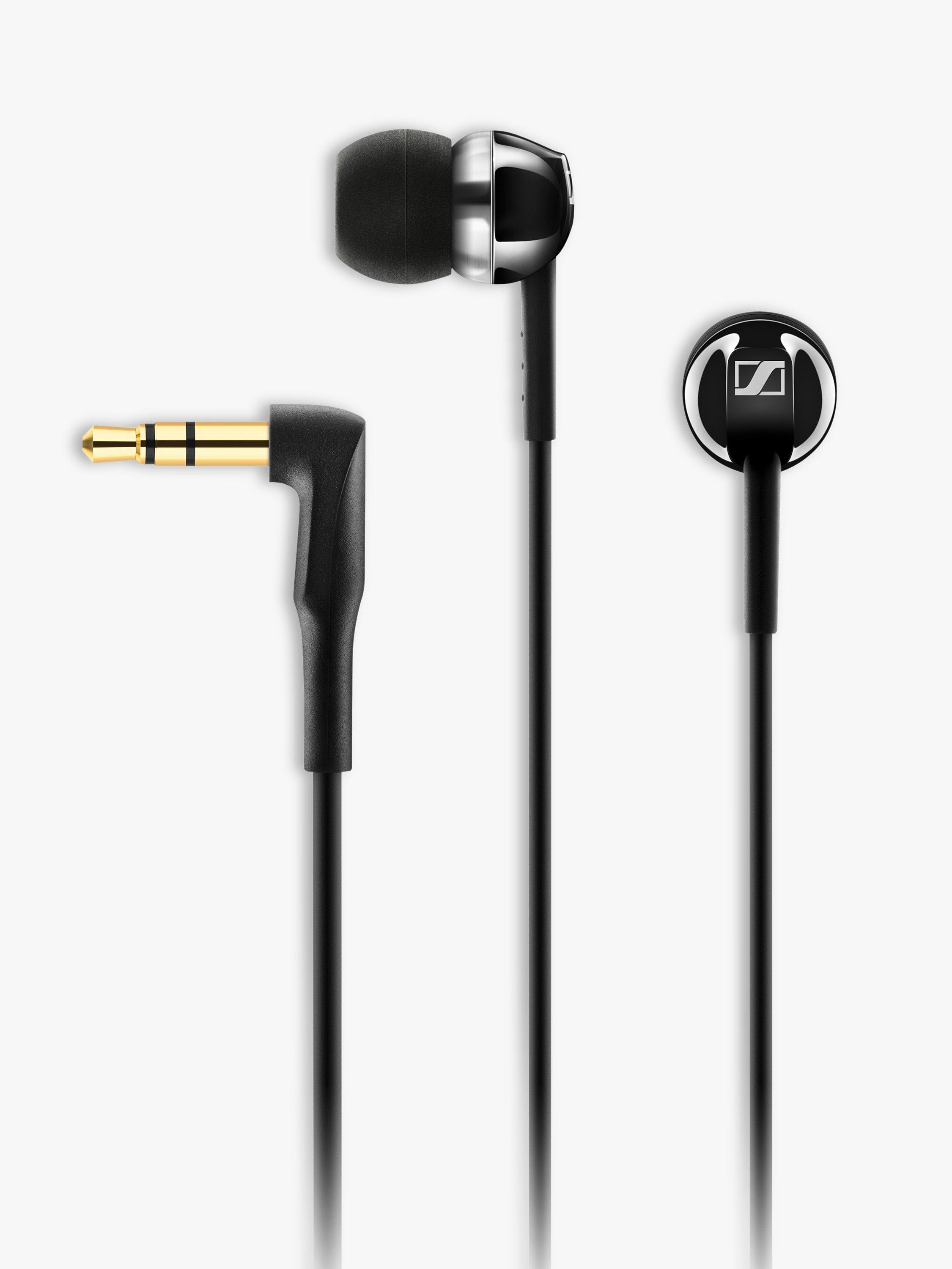 Sennheiser CX 1.00 In-Ear Headphones, Black