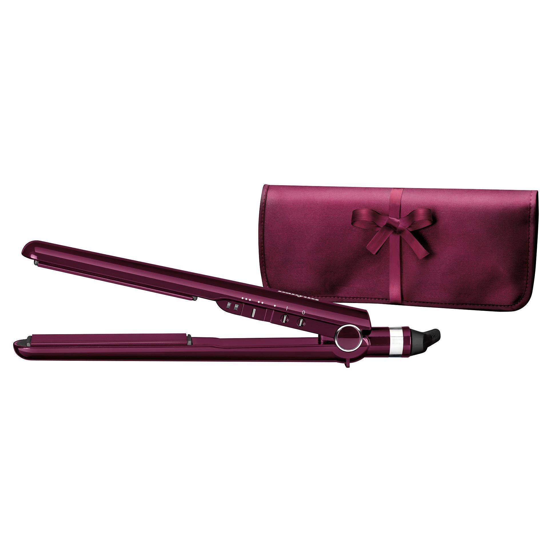 Babyliss purple straighteners best sale