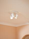 Astro Ascoli 3 Spotlight Ceiling Plate, White