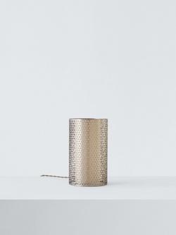 John Lewis Meena Table Lamp, Pewter