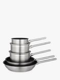 John Lewis Classic Pan Set, 5 Piece