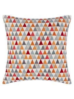 John Lewis Prism Cushion, Orange