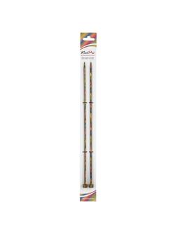 KnitPro 30cm Symfonie Wood Knitting Needles, Multi