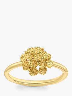 London Road 9ct Yellow Gold Posy Ring, Gold, N, Gold