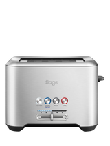 Sage A Bit More 2-Slice Toaster, Brushed Metal