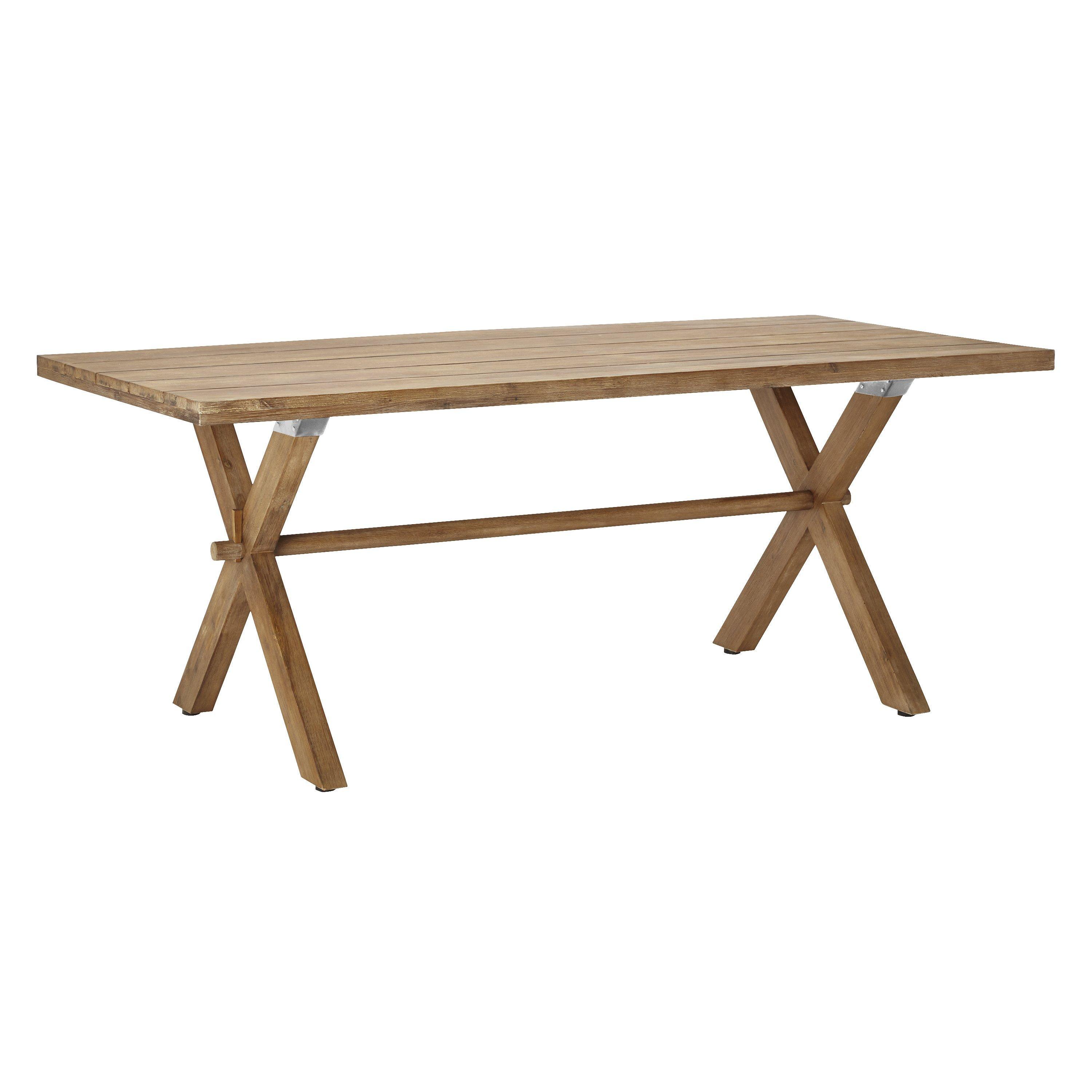 Croft Collection Islay 6 Seater Dining Table FSC Certified Eucalyptus Natural