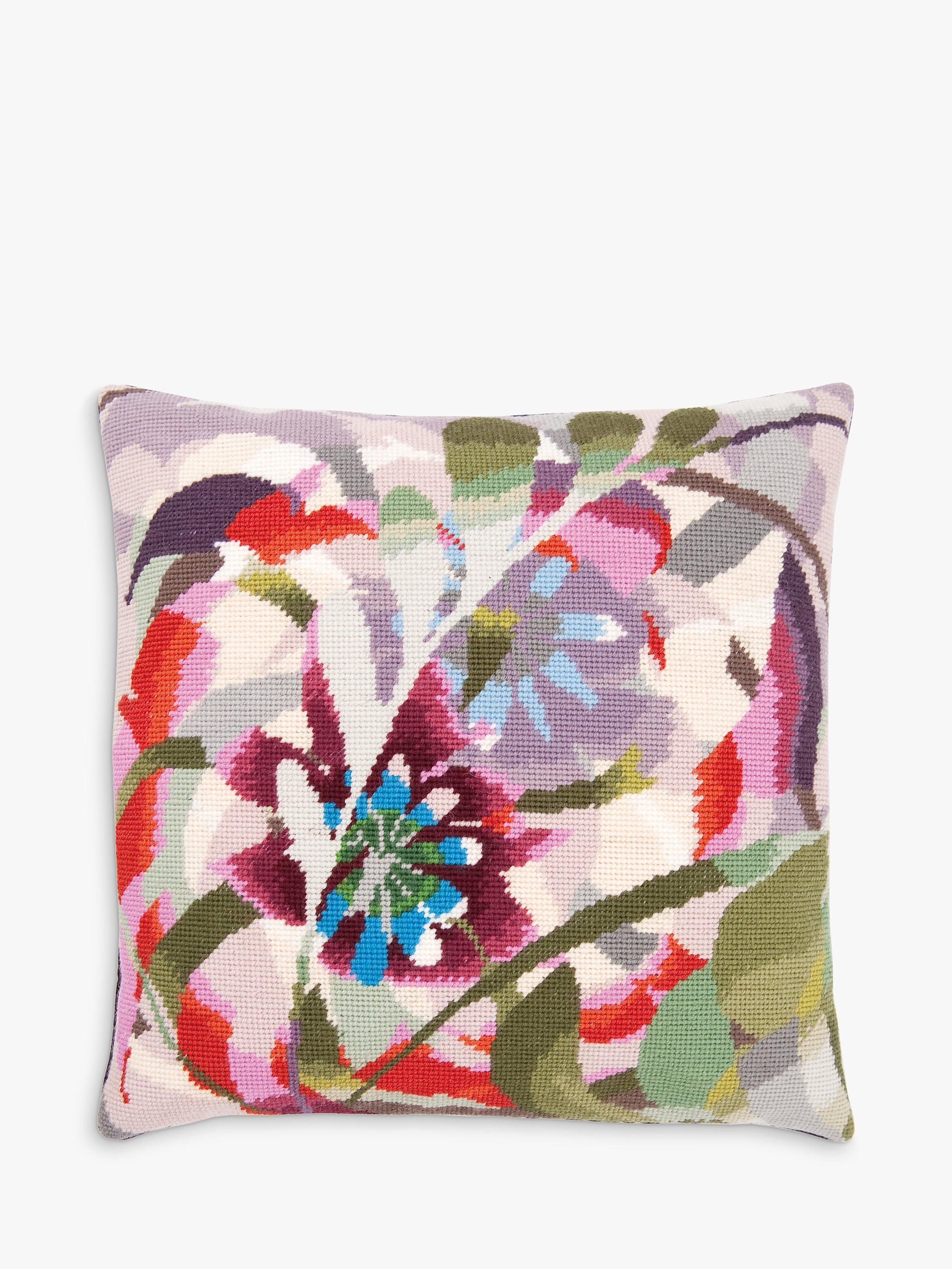 Rico Design Passion Flower Cushion Embroidery Kit