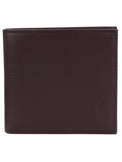 Polo Ralph Lauren Pebble Leather Wallet, Brown