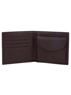 Polo Ralph Lauren Pebble Leather Wallet - view 2, Brown