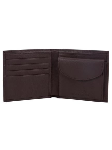 Polo Ralph Lauren Pebble Leather Wallet - view 2, Brown