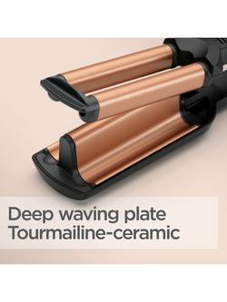 BaByliss Deep Waves Hair Waver, Black - view 2, Black/Pink