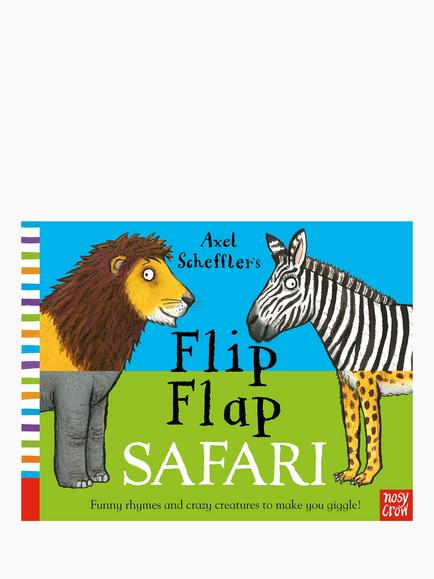Flip Flap Safari Children's Book, 