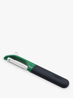 Joseph Joseph Straight Peeler with Scraper, Green