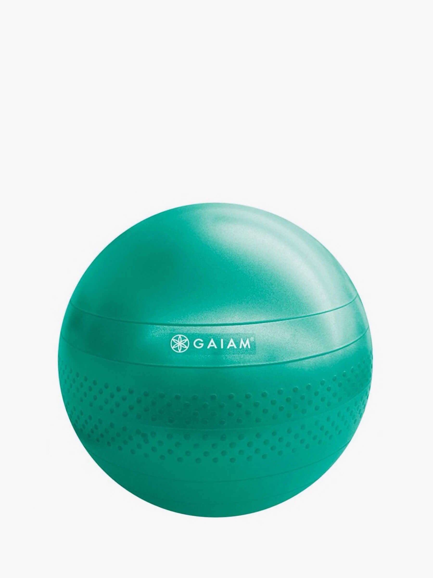 Gaiam 65cm Total Body Balance Ball Kit, Green