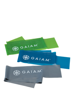 Gaiam Restore Flat Band Kit, Multi, Multi