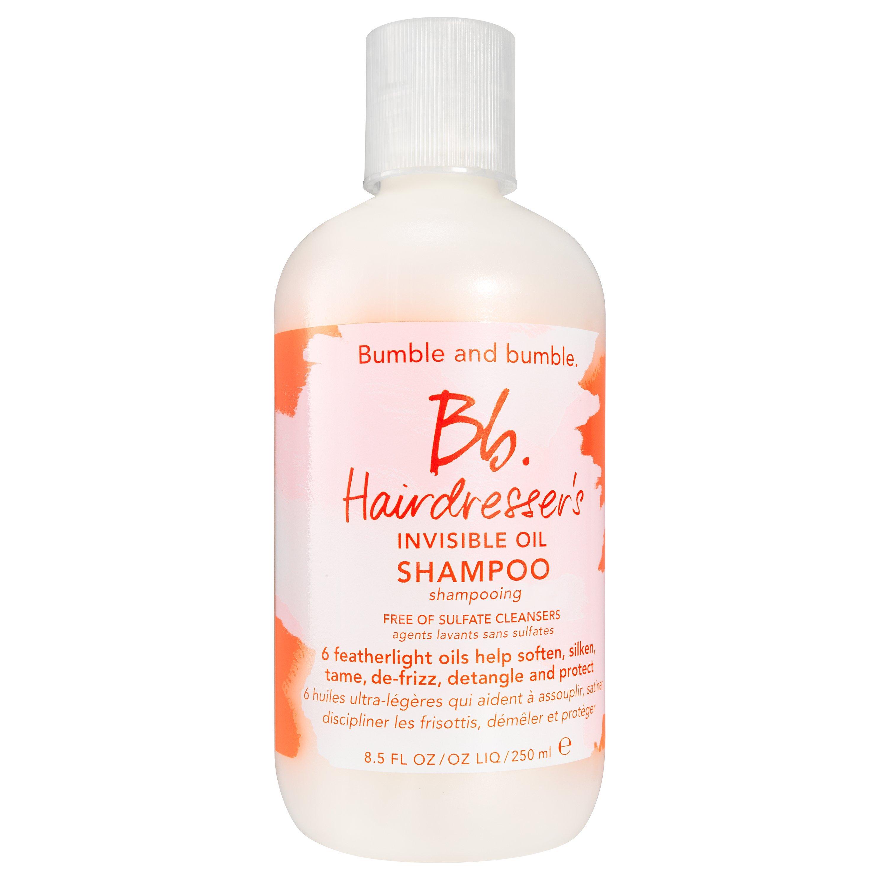 Product image 1 of 3, which shows Bumble and bumble Hairdressers Invisible Oil Shampoo, 250ml