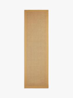 John Lewis Herringbone Jute Runner Rug, Natural