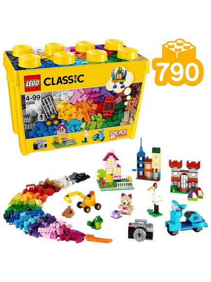 LEGO Classic 10698 Large Creative Brick Box Building Toy Set, 