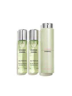 CHANEL Chance Eau Fraîche Eau De Toilette Twist and Spray, 3 x 20ml, 