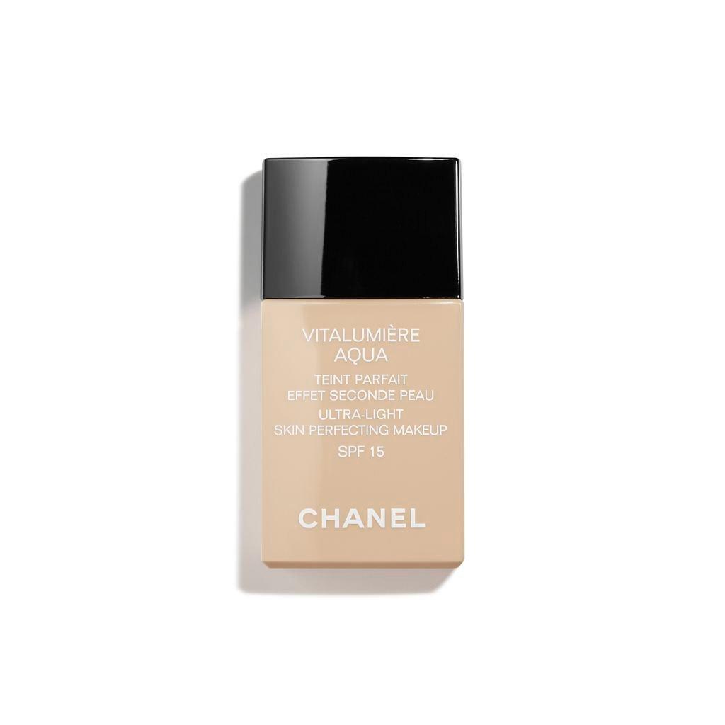 CHANEL Vitalumière Aqua Ultra-Light Skin Perfecting Makeup SPF 15, 50 Beige