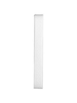 Groves Seam Binding, 2.5m, White, 14mm, White