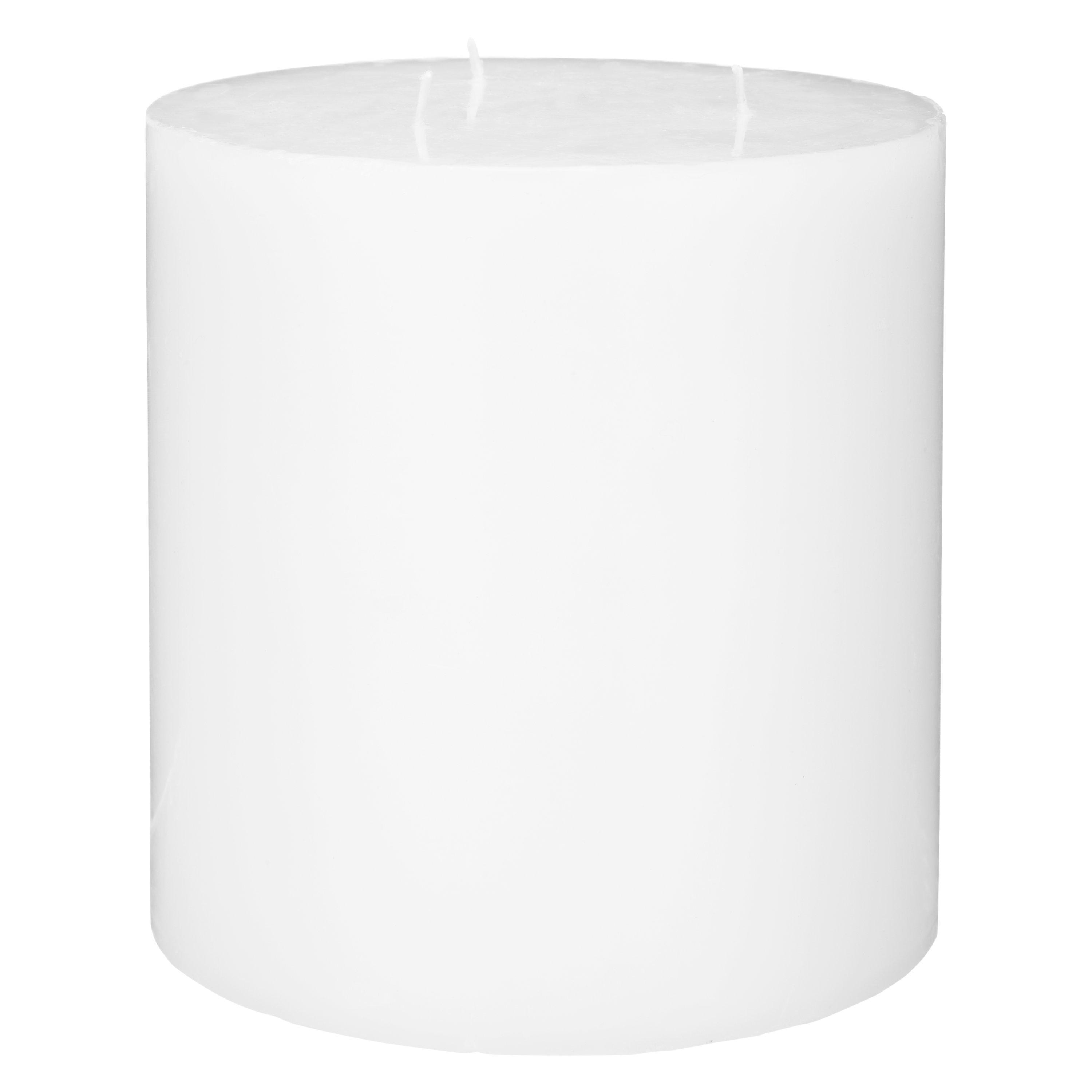 John Lewis Croft Collection Citronella Pillar Candle, H12.7cm, White