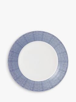 Royal Doulton Pacific Porcelain 23.5cm Side Plate, Blue, Blue