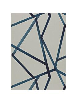 Harlequin Sumi Wallpaper, Linen/Indigo 110887