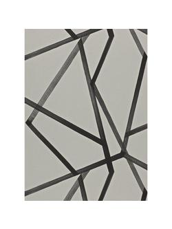 Harlequin Sumi Wallpaper, Linen/Onyx 110886