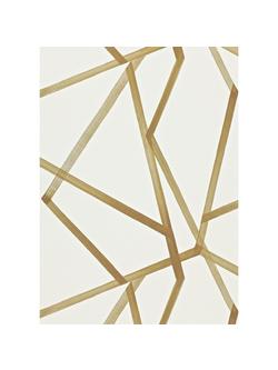 Harlequin Sumi Wallpaper, Ivory/Mustard 110884
