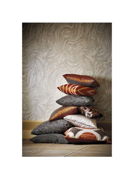 Harlequin Makrana Wallpaper - view 2, Smoke 110916