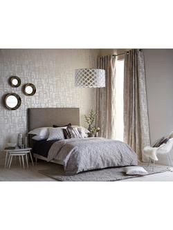 Harlequin Asuka Wallpaper - view 2, Gold/Onyx 110906