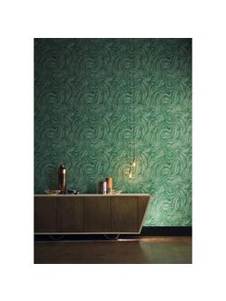 Harlequin Makrana Wallpaper - view 2, Emerald 110918