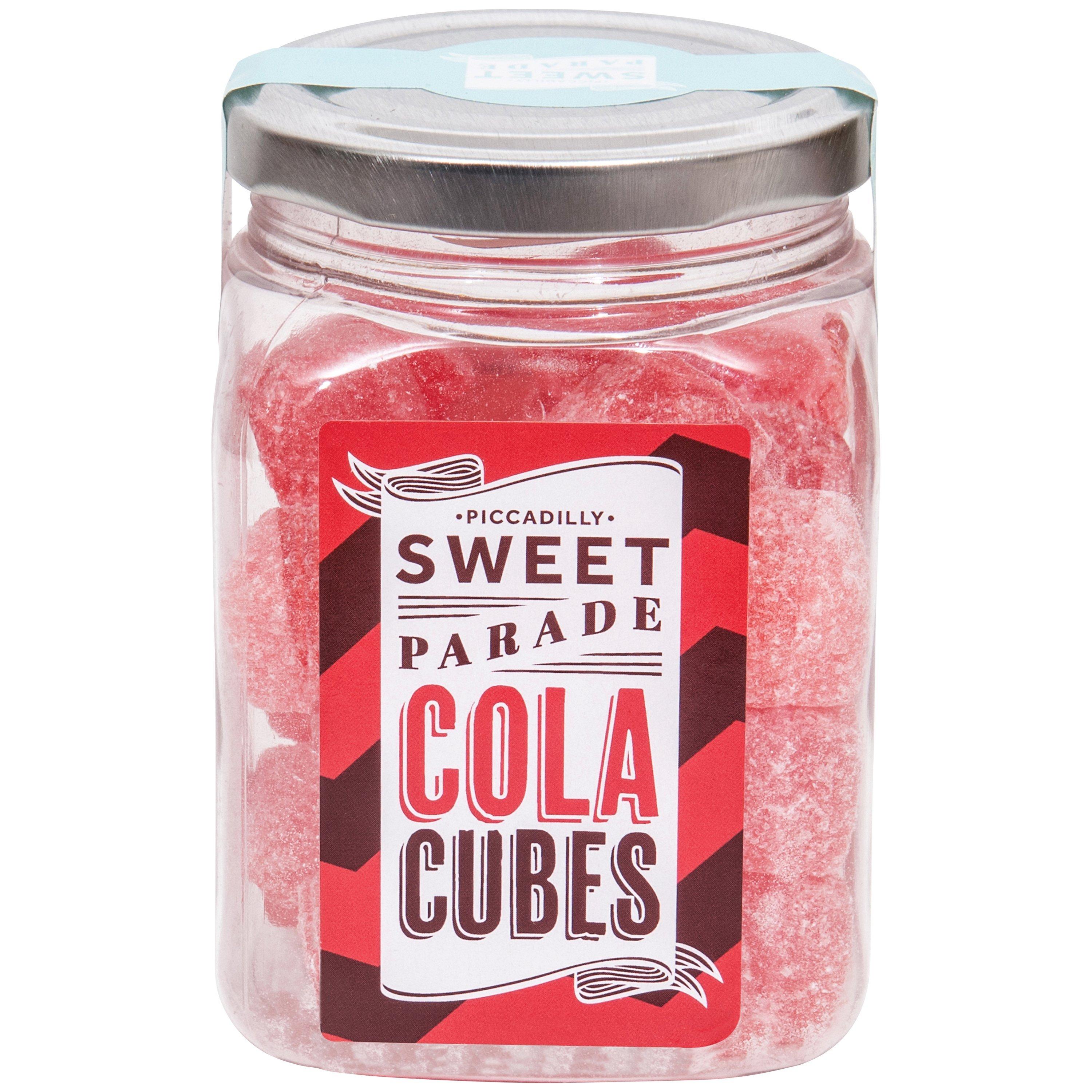Piccadilly Sweet Parade Cola Cubes Sweet Jar, 200g