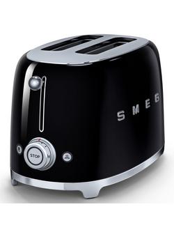 Smeg TSF01 2-Slice Toaster - view 2, Black