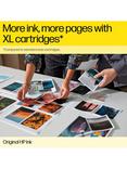 HP 62 XL Black Original Ink Cartridge, Single, Instant Ink Compatible