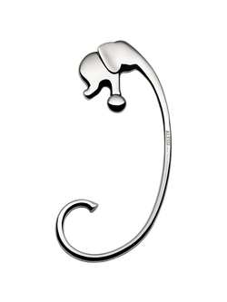 Alessi Jumbo Purse Hook, Silver