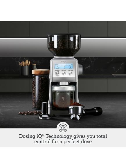 Sage Smart Grinder Pro Coffee Grinder, Brushed Stainless Steel - view 2, Brushed Stainless Steel